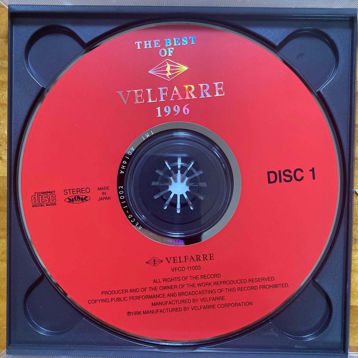 CD/2枚組】VELFARRE THE BEST OF VELFARRE 1996｜Yahoo!フリマ（旧