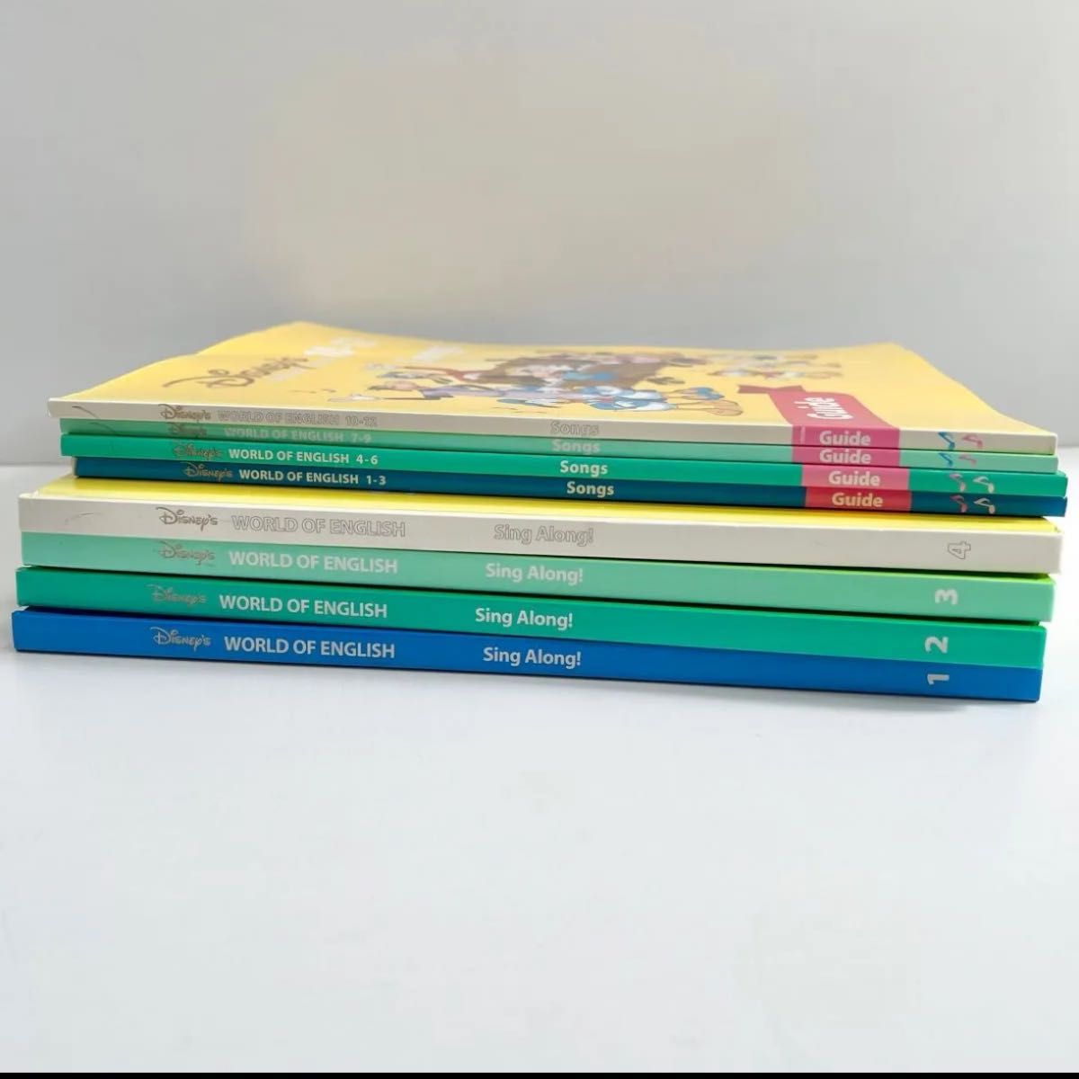 ディズニー英語システム DWE シングアロング 絵本 DVD CD ガイド 教材