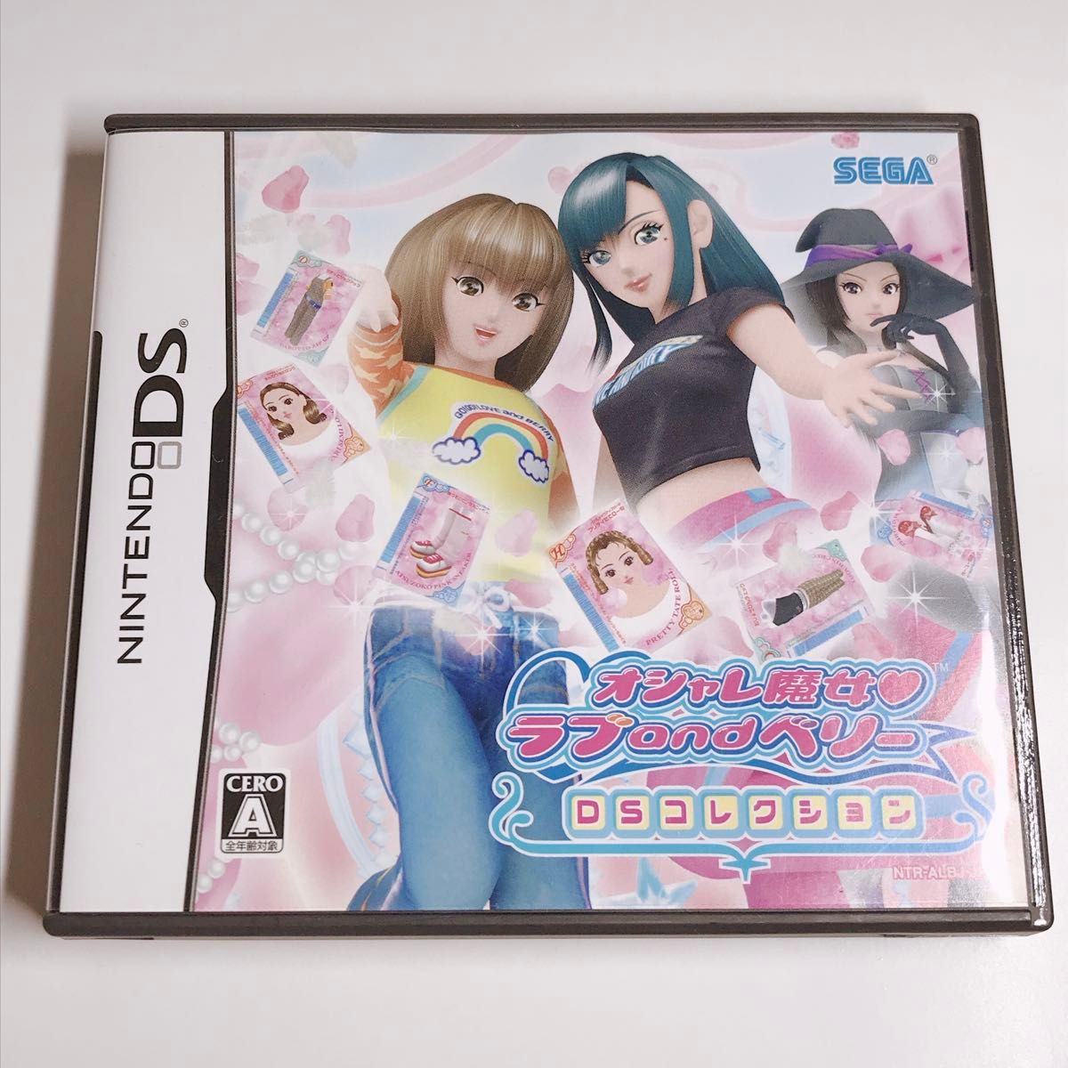 動作確認済み】オシャレ魔女 ラブandベリー DS ソフト カード カード