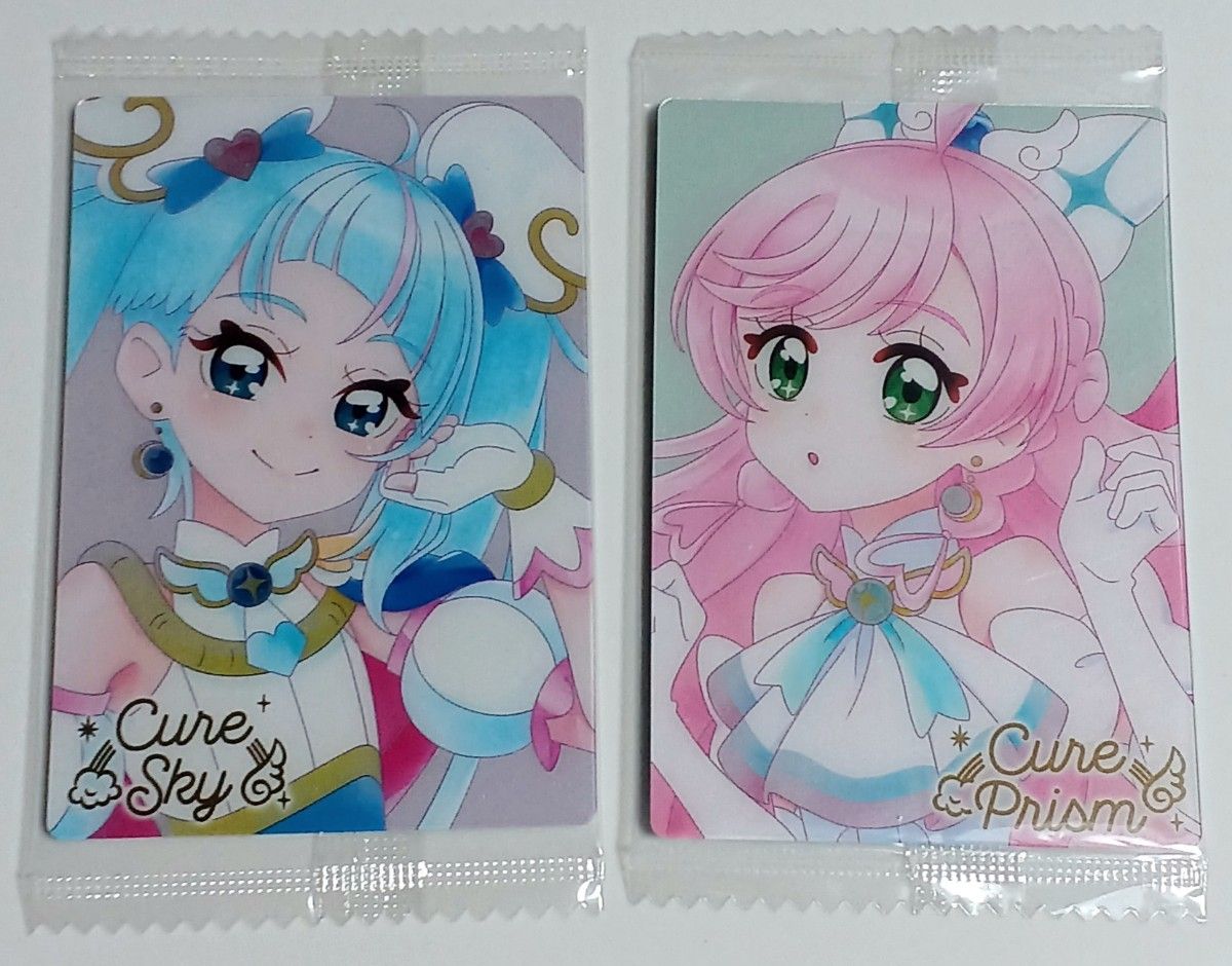 プリキュア ウエハース カード HR hr ドリーム マリン ニャミー スカイ