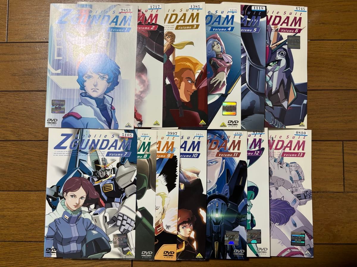 機動戦士 Zガンダム DVD 13巻 全巻セット レンタル落ち レンタル品