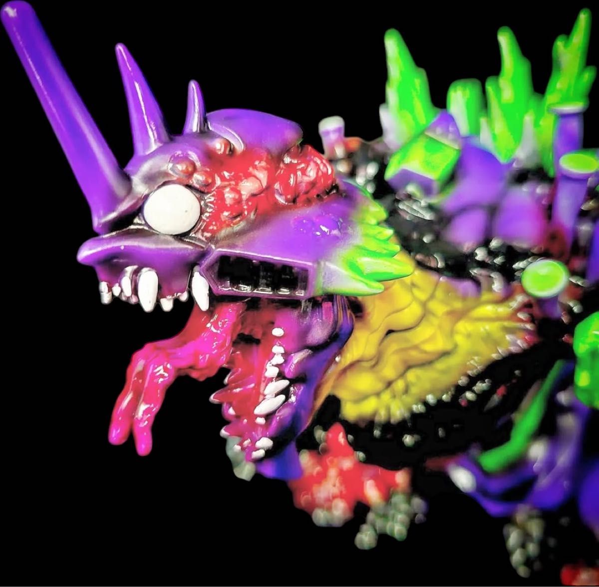 赤目天使 ゴジラ エヴァンゲリオン エヴァゴジ 狂人会 ソフビ Teleport