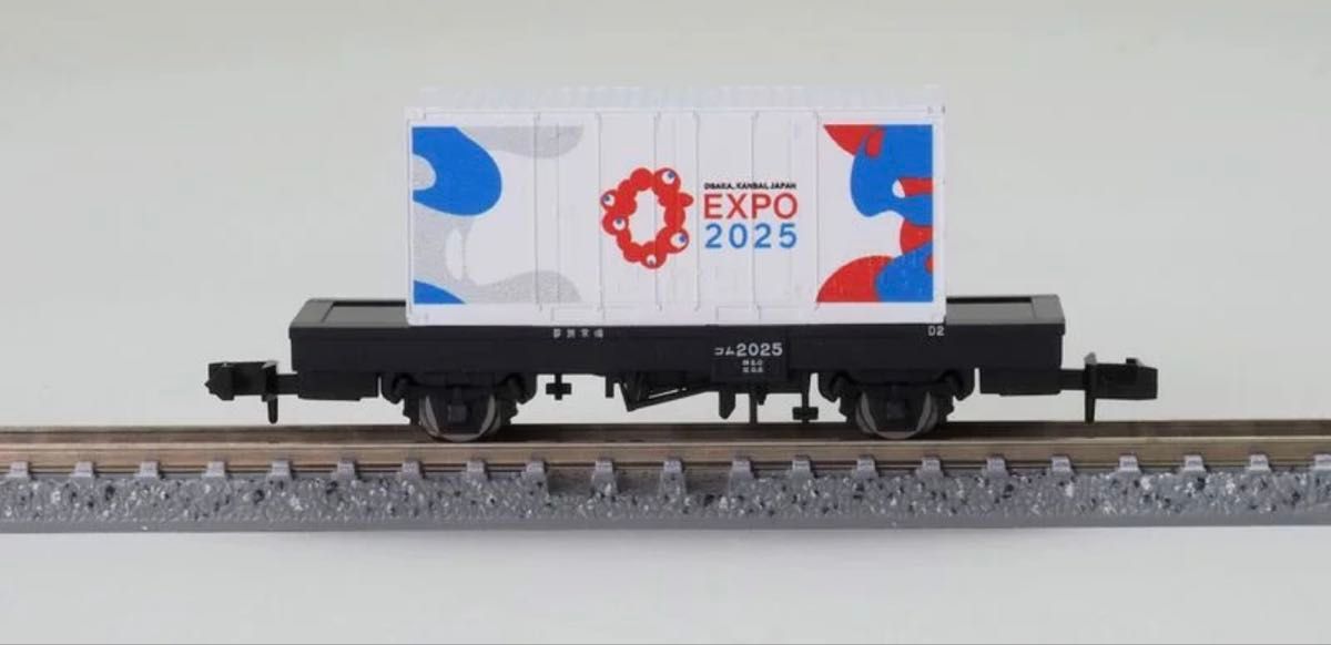 万博会場限定 ミャクミャク＆イコちゃん TOMIX Nゲージ貨車コム 1形