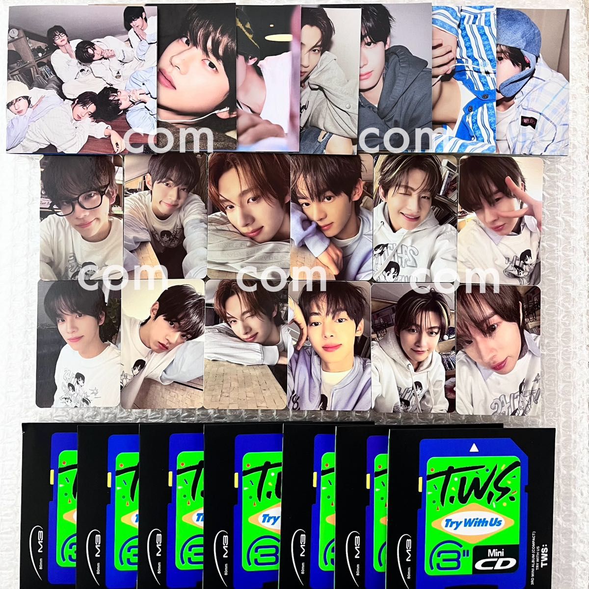 シニュ ドフン ヨンジェ 団体 TWS TRY WITH US トレカ アルバム CD