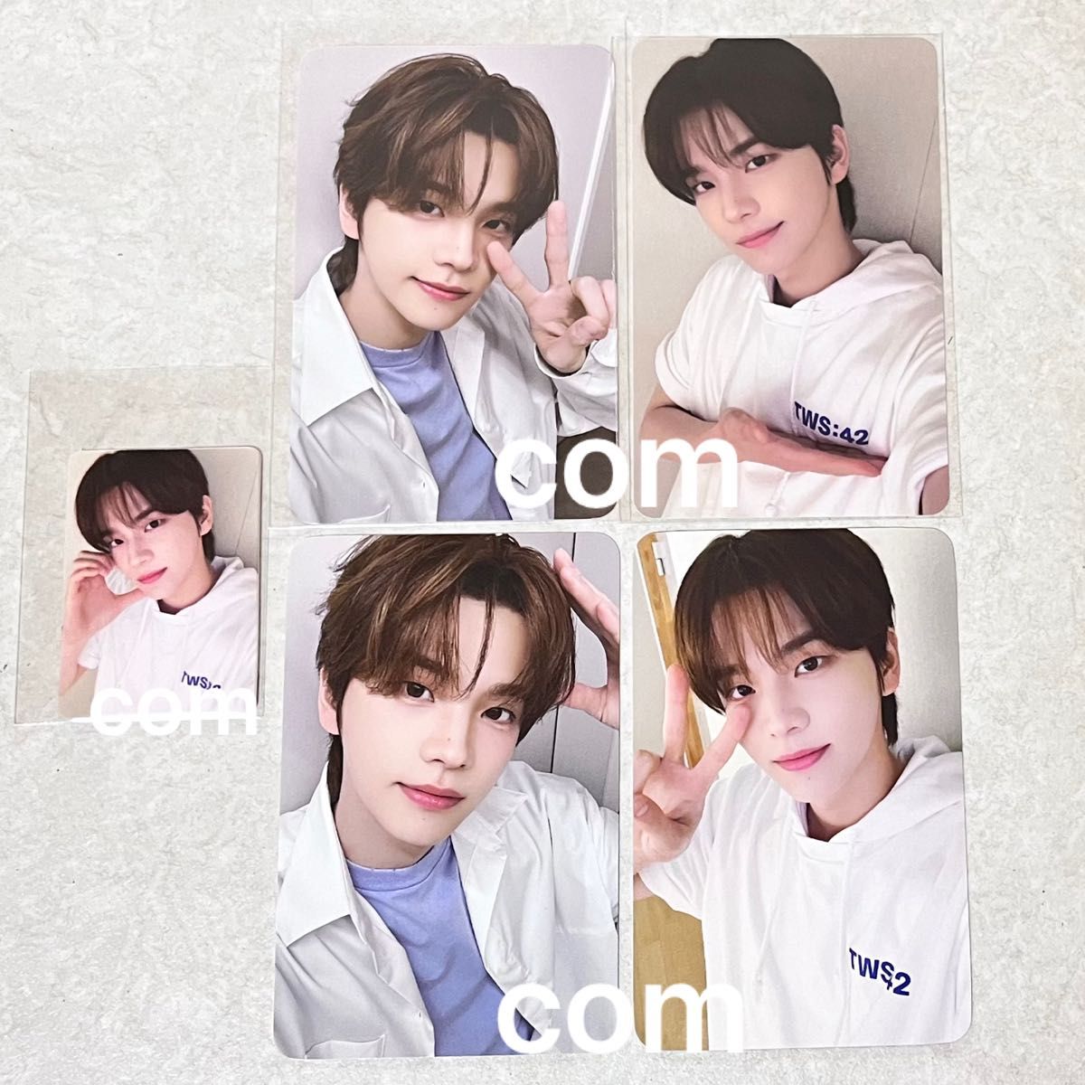 シニュ TWS TRY WITH US トレカ ポップアップ popup トレカ 5枚セット