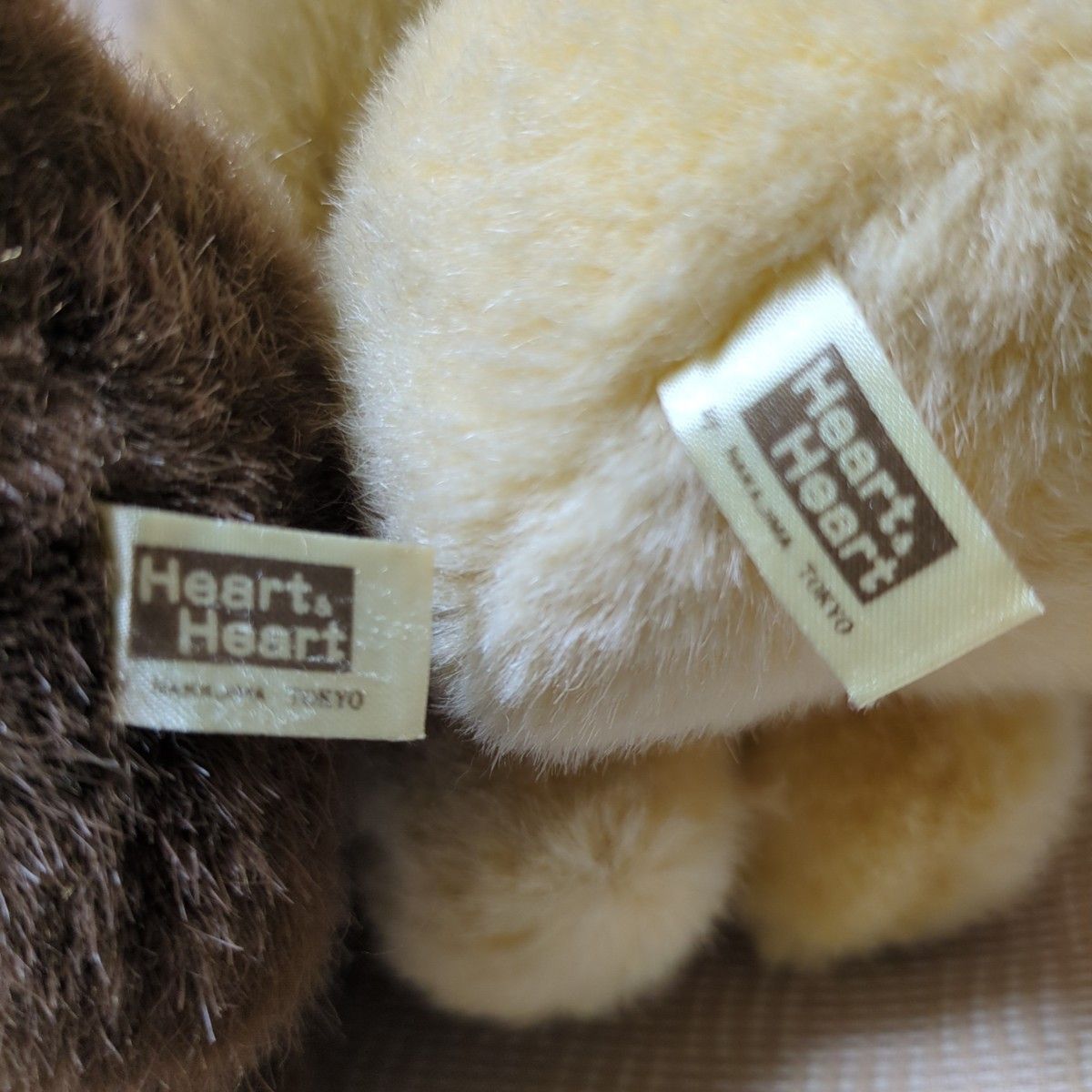 レトロ ぬいぐるみ くま ライオン NAKAJIMA ナカジマ Heart & Heart