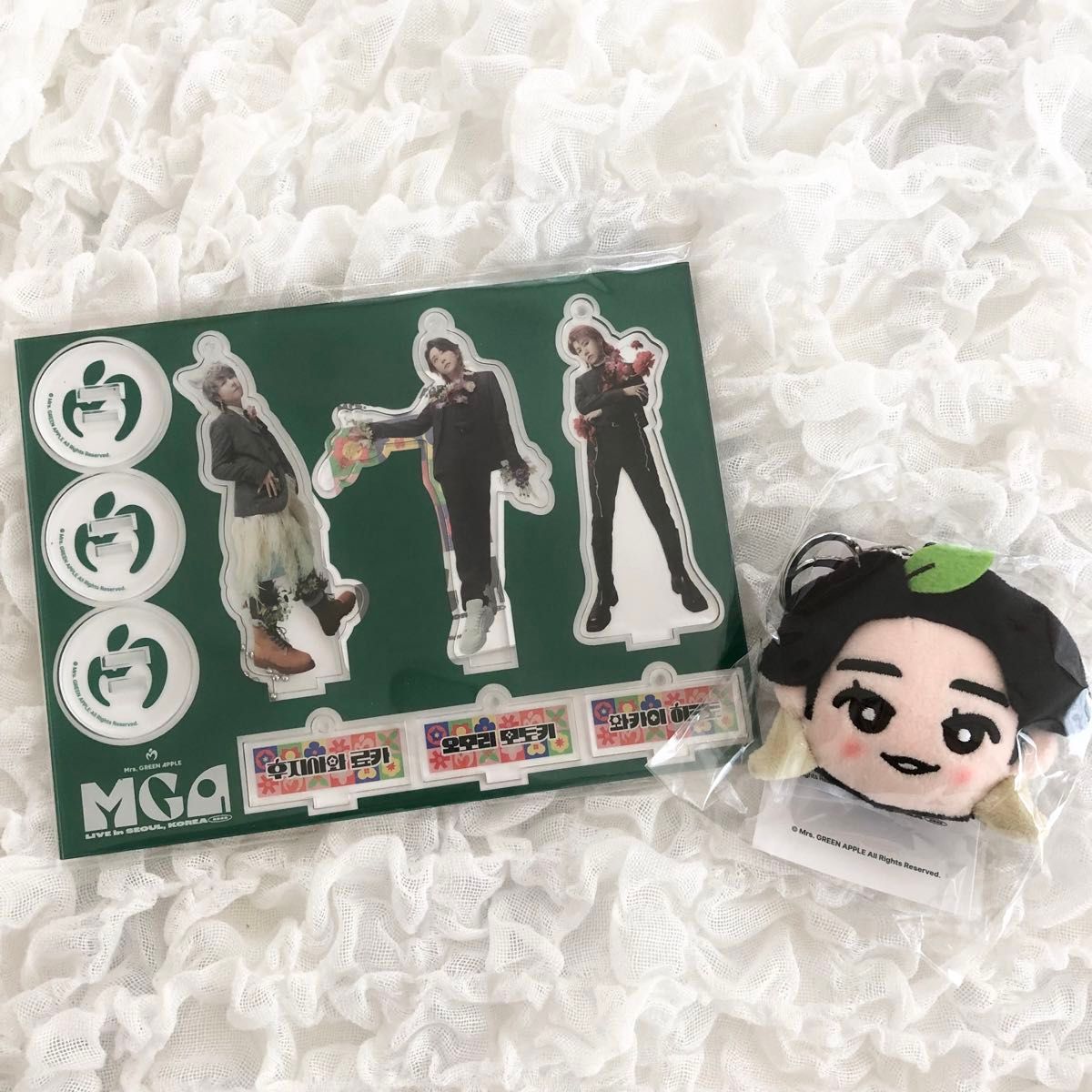 ミセスグリーンアップル ソウルコン 韓国 大森元貴 ぬいぐるみ