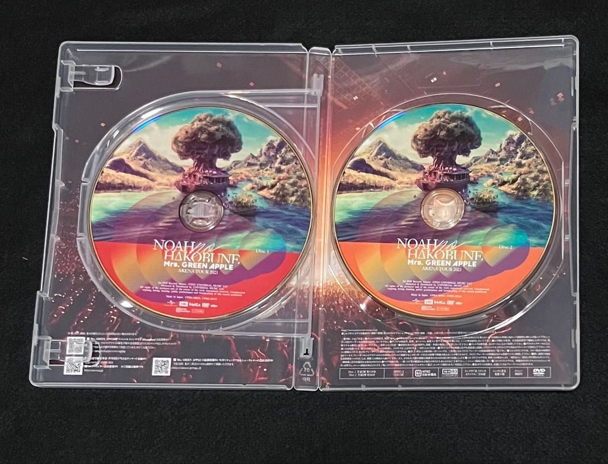 正規品 Mrs GREEN APPLE ライブ DVD NOAH no HAKOBUNE Atlantis 2枚組