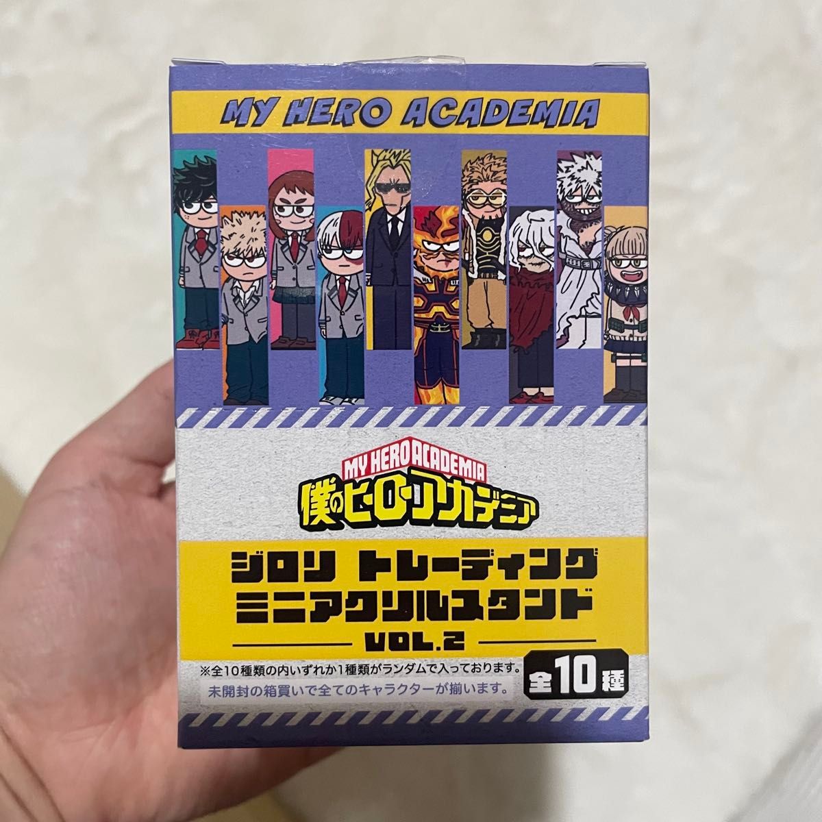 ヒロアカ ジロリ トレーディングミニアクリルスタンド vol 2 BOX