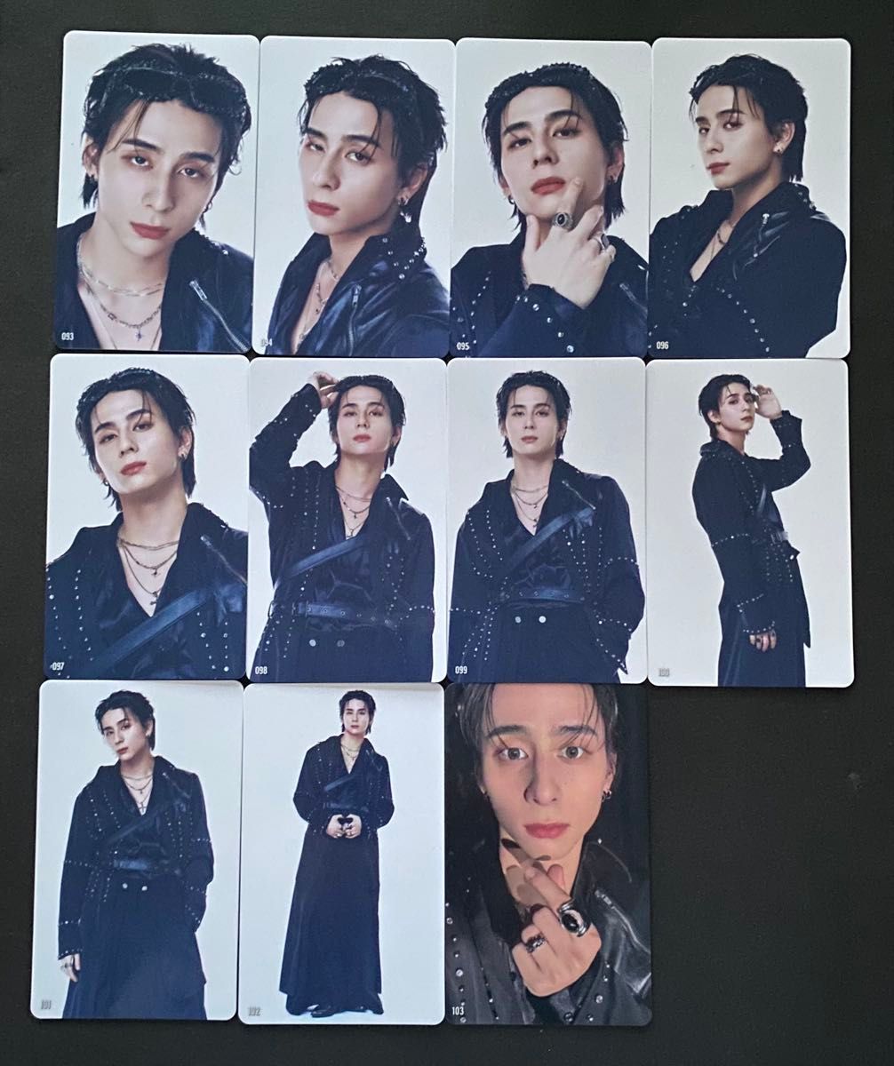 西洸人 INI トレカ 093 094 095 096 097 098 099 100 101 102 103 11枚