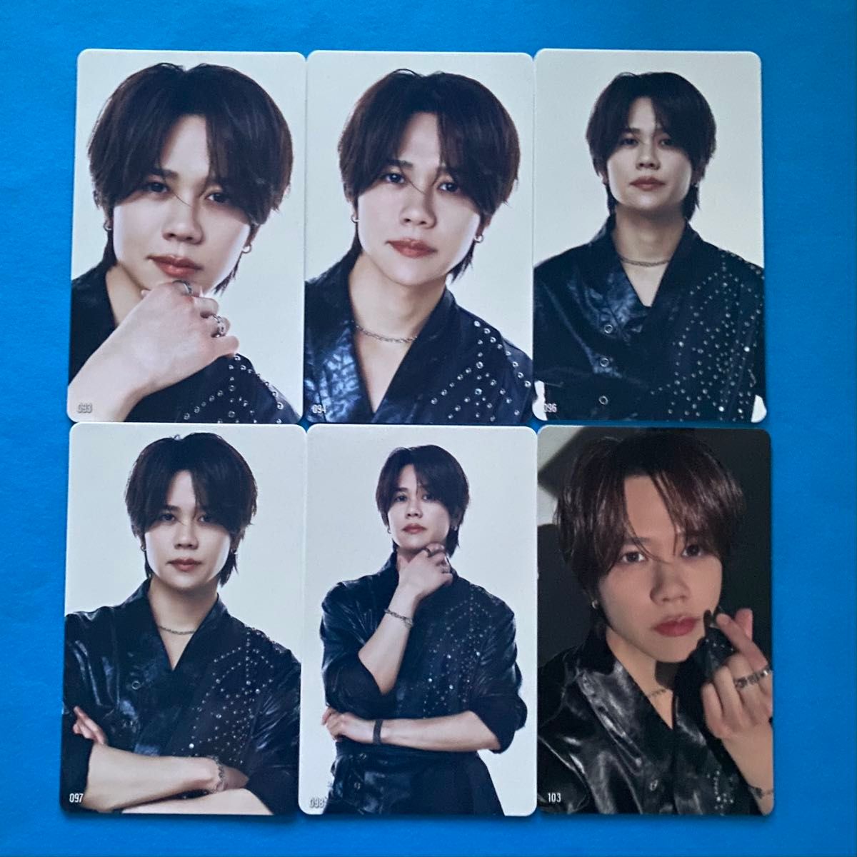 藤牧京介 INI トレカ 6枚セット XQUARE 093 094 096 097 098 103