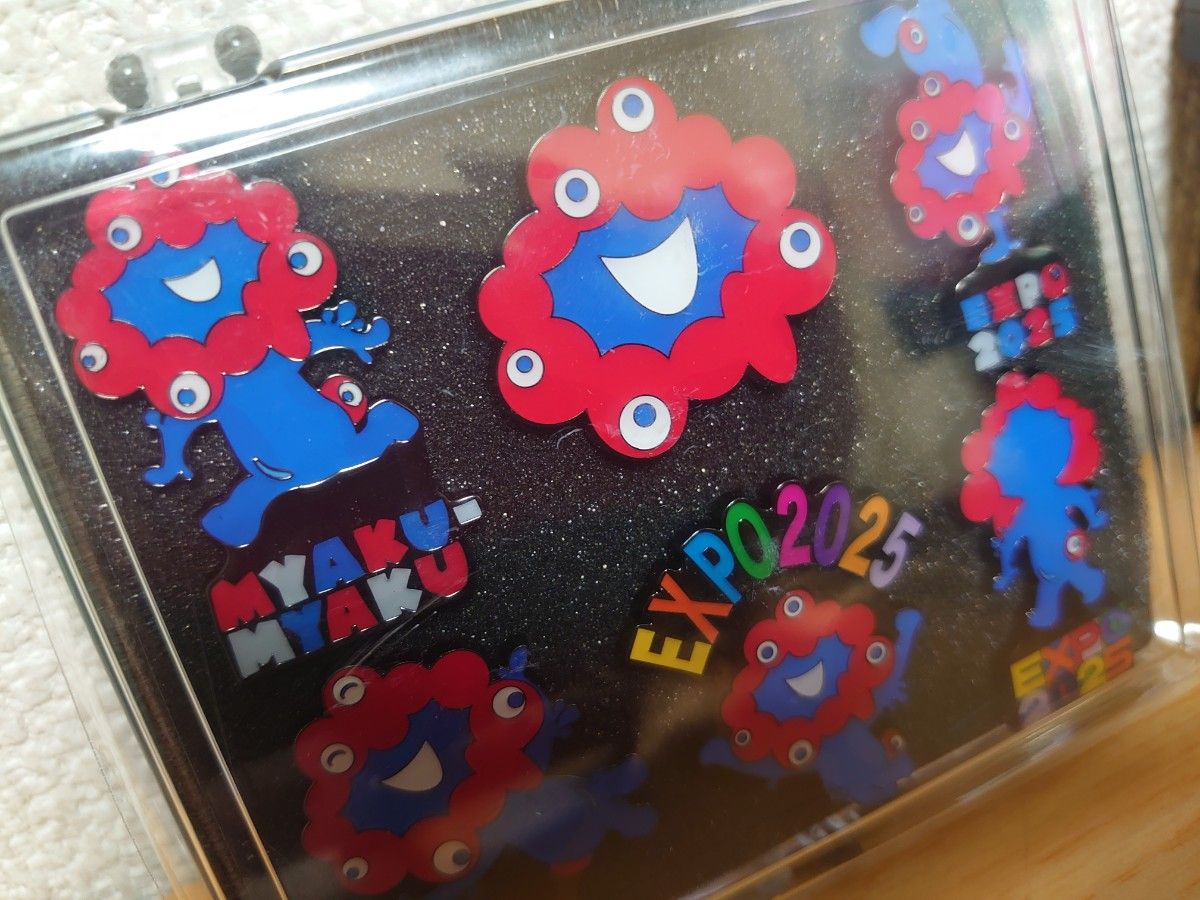 未開封】大阪万博 限定 ミャクミャク ピンバッジ 6個セット 万博