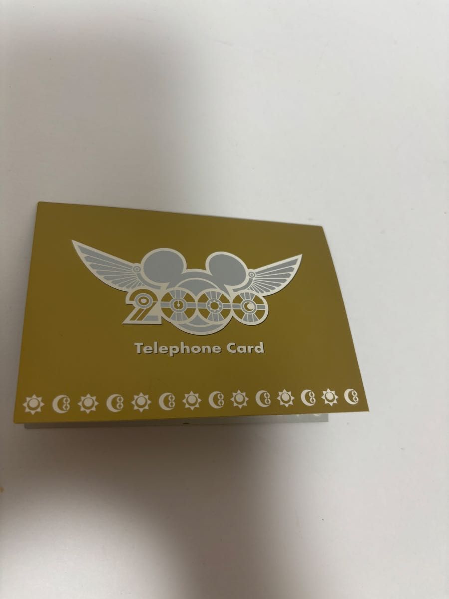 東京ディズニーランド ミレニアム 2000年記念カード テレホンカード