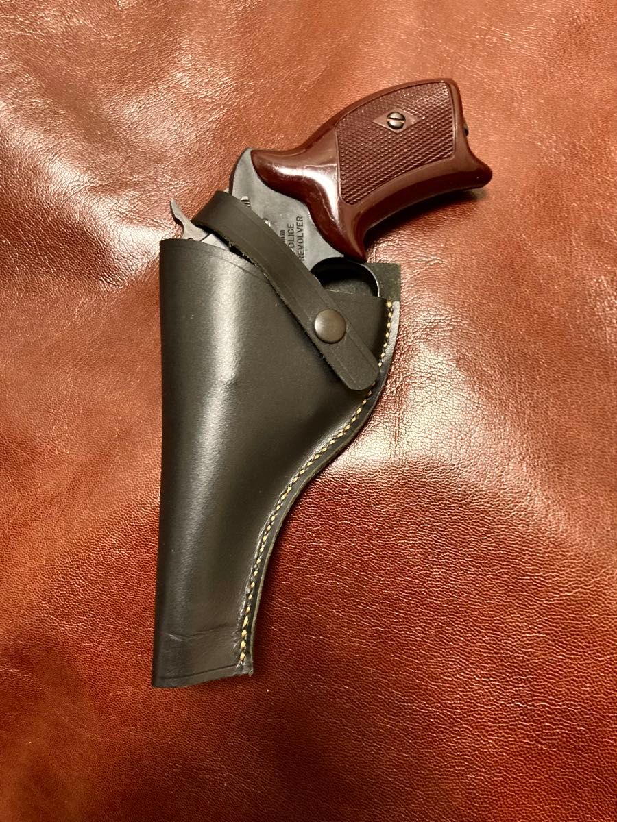 S&WチーフスペシャルM36 ニューナンブM60 3インチ用左利きレザー