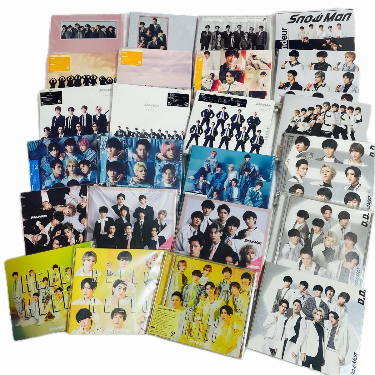 SnowMan スノーマン シングル CD+DVD 全3形態 8種類 合計24枚まとめ