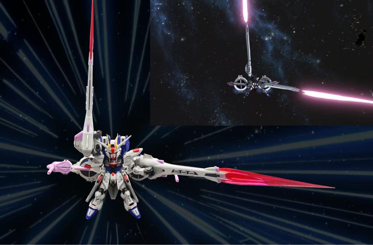 MGSD フリーダムガンダム専用ミーティアユニット水転写デカール付 海外