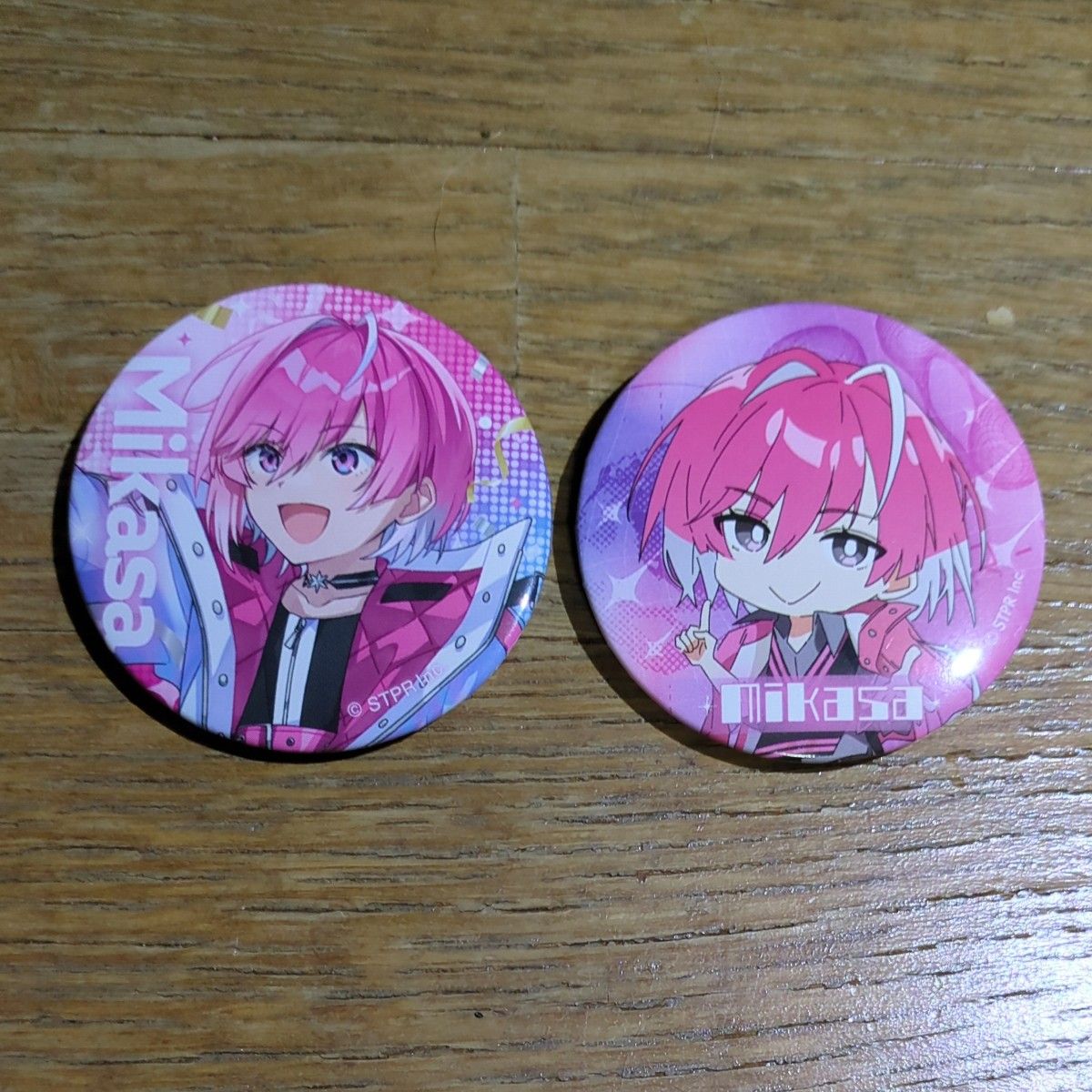 めておら みかさくん 缶バッジ2個セット｜Yahoo!フリマ（旧PayPayフリマ）