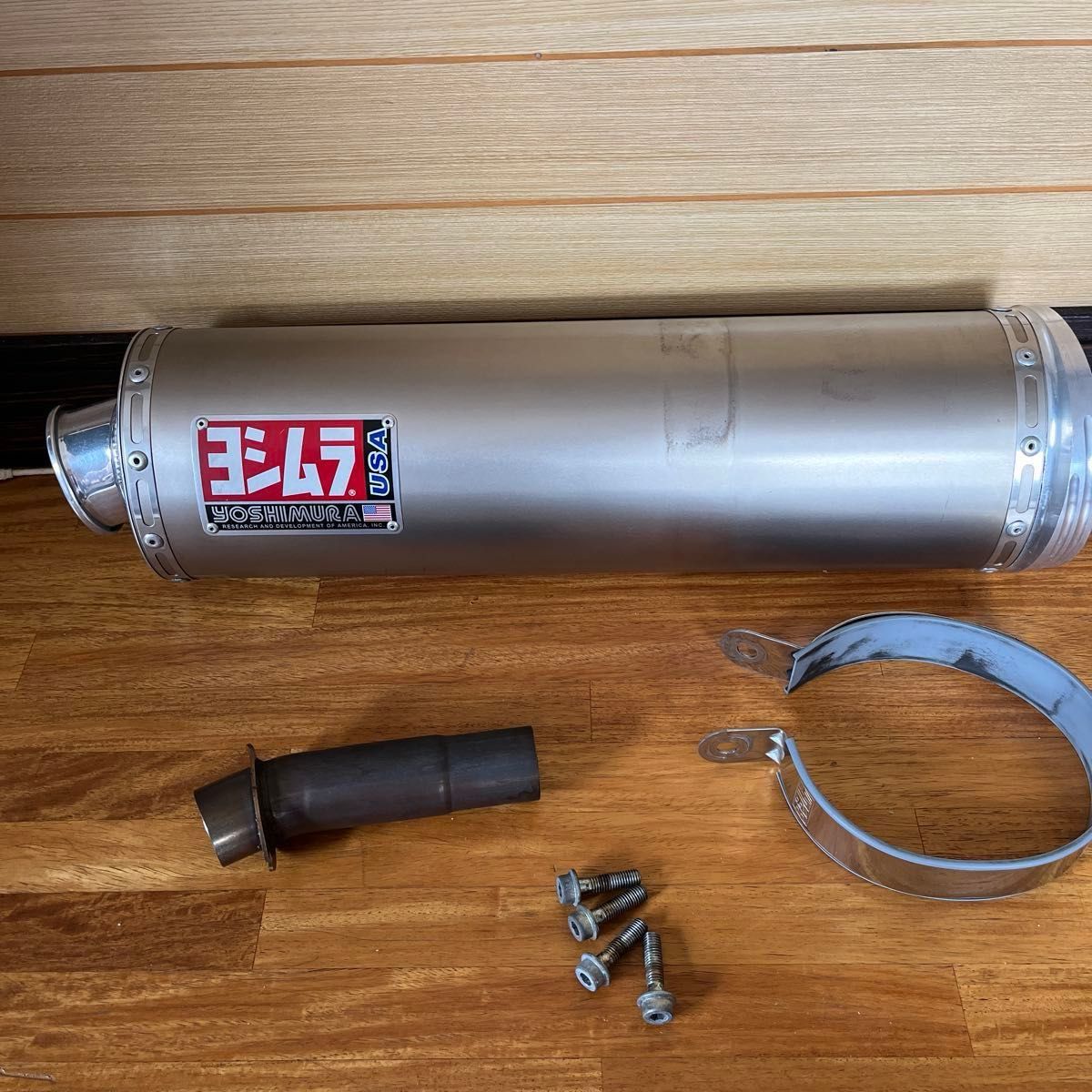 ZX-12R USヨシムラ ボルトオン スリップオンサイレンサー マフラー