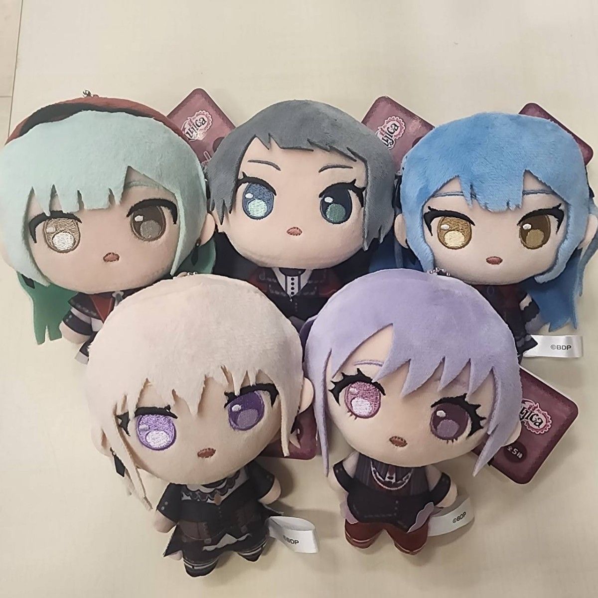 Ave Mujica バンドリ ぷちっしゅ ぬいぐるみ 全種セット｜Yahoo!フリマ