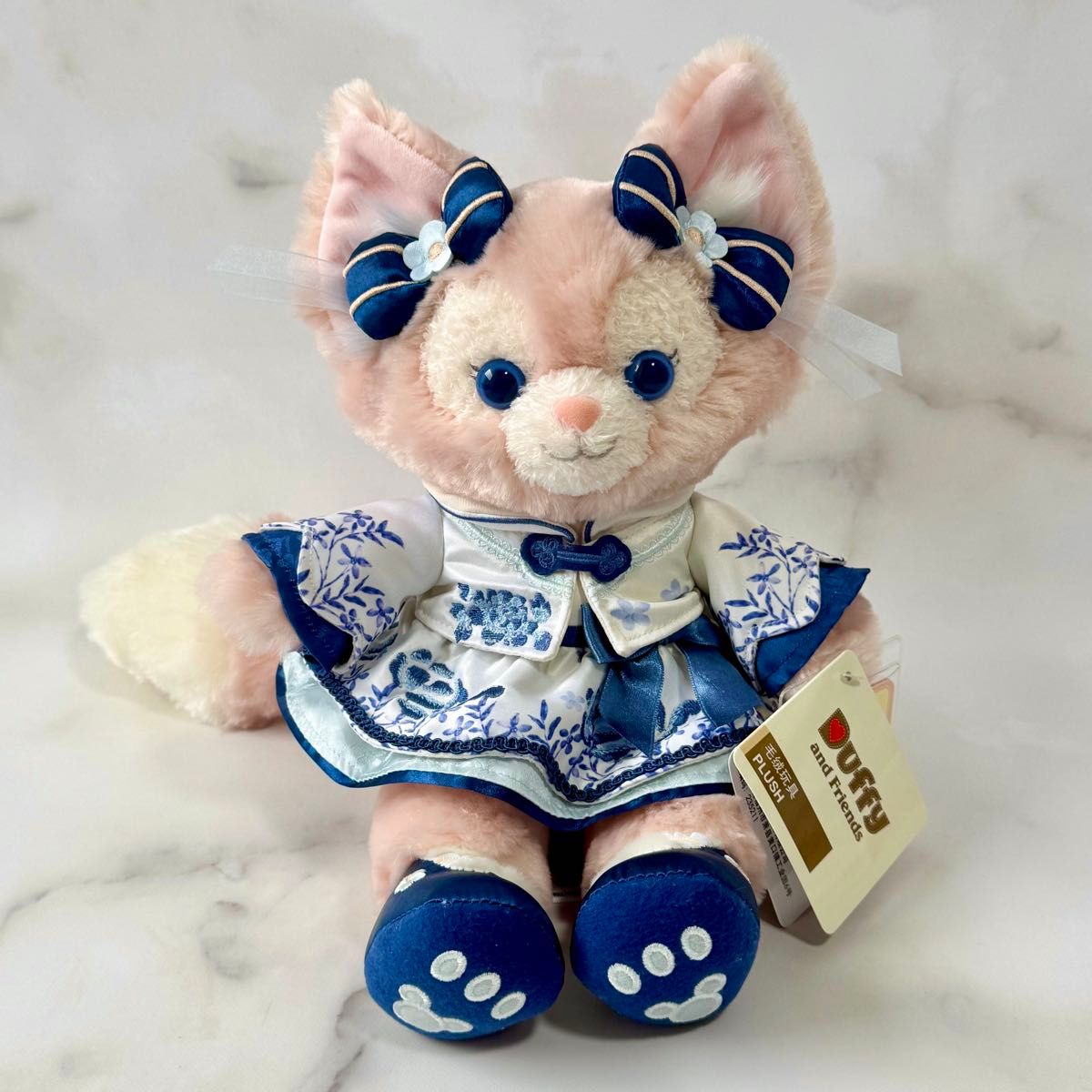 リーナベル ぬいぐるみ SSサイズ ブルー ホワイト 2025 上海ディズニー