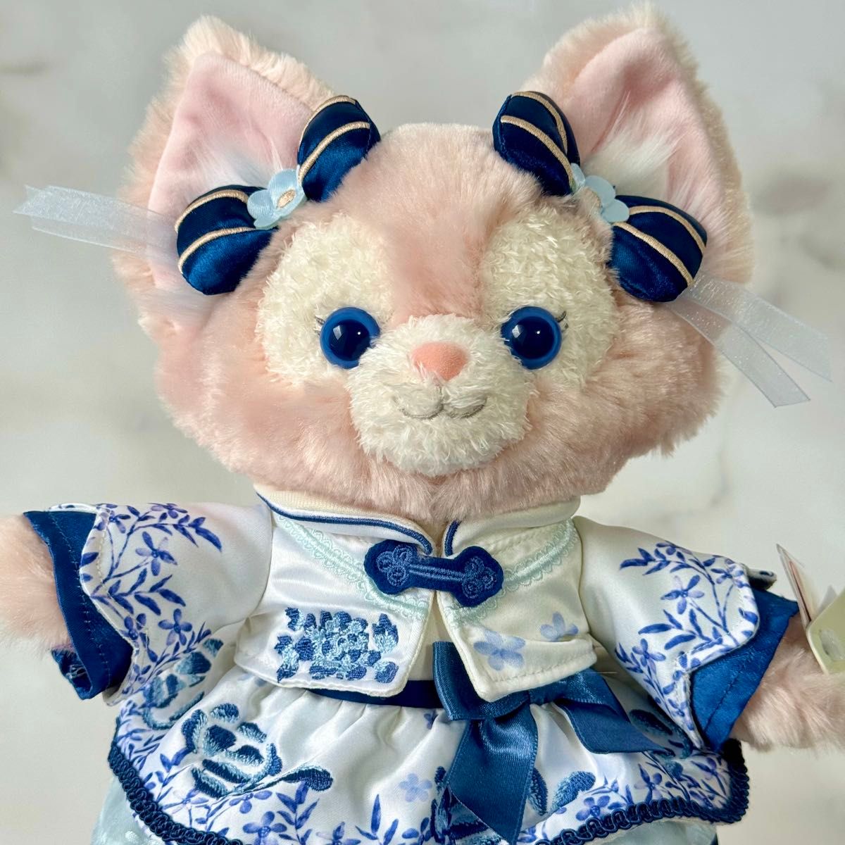 リーナベル ぬいぐるみ SSサイズ ブルー ホワイト 2025 上海ディズニー