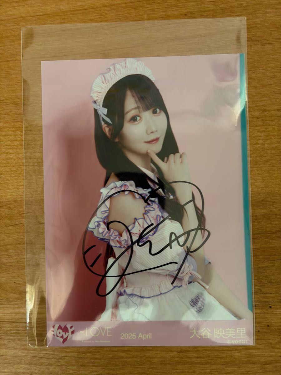 LOVE イコラブ イコノイジョイ2024 ダイナー衣装 生写真 大谷映美里