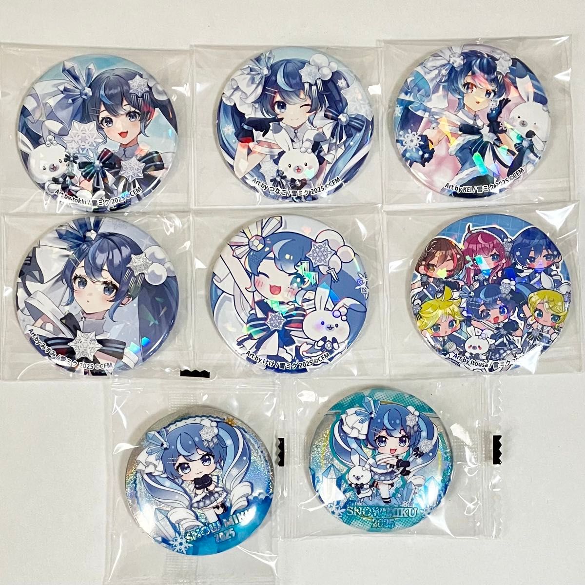 初音ミク 雪ミク SNOW MIKU 2025缶バッジ まとめ売り｜Yahoo!フリマ