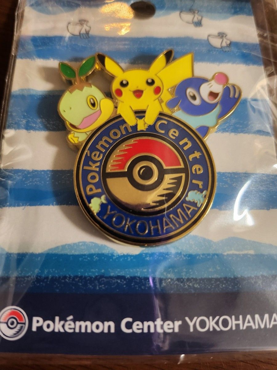 未開封】ポケモンセンター 横浜 ヨコハマ YOKOHAMA ロゴピンズ