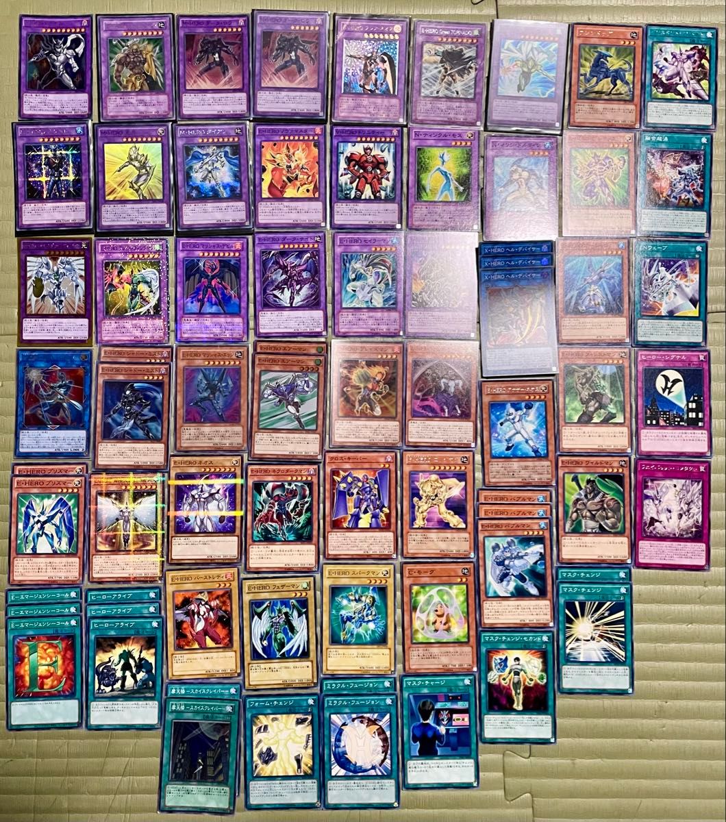 遊戯王 E・HERO エレメンタルヒーロー 関連カード デッキパーツ 大量