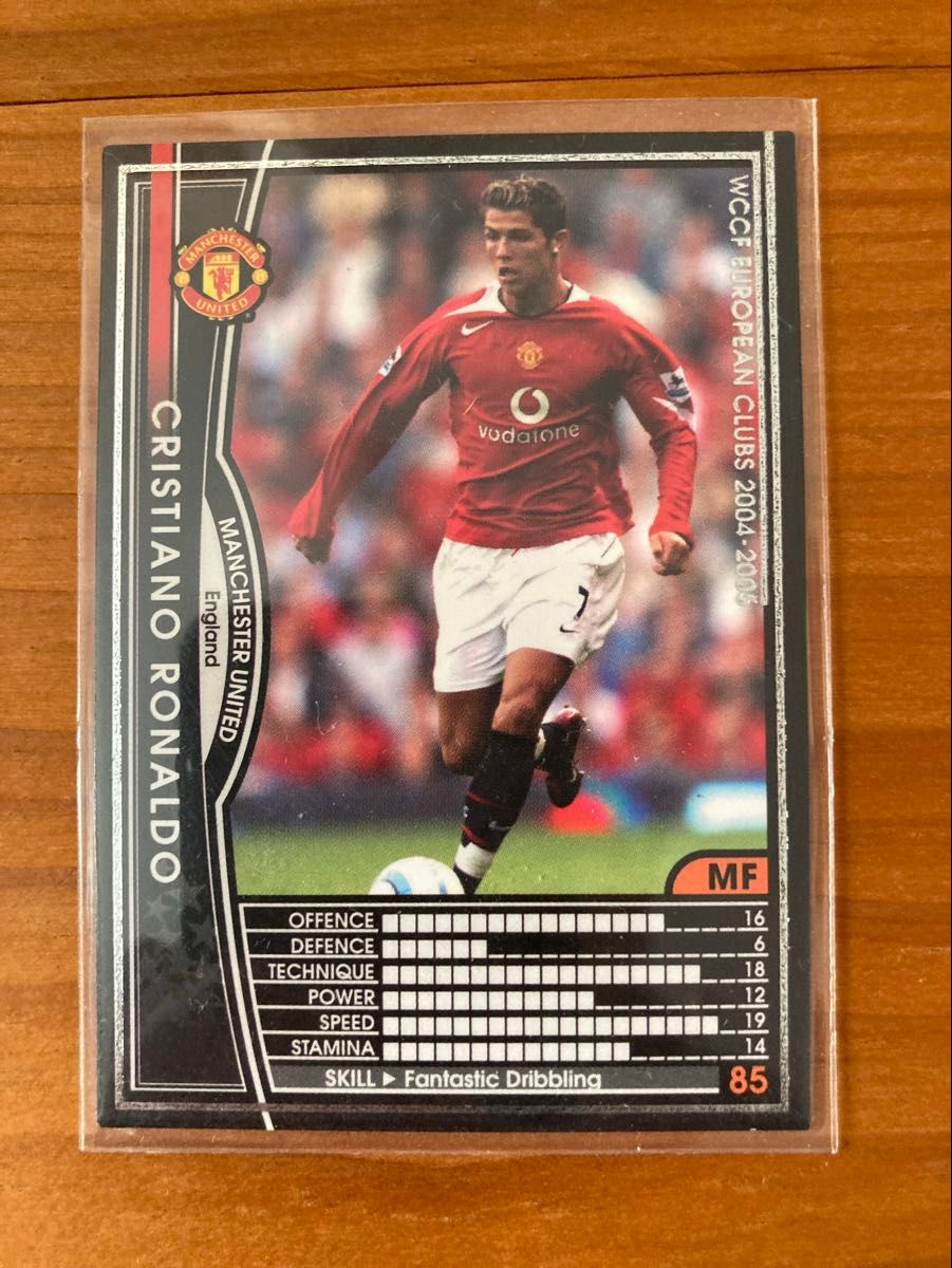 美品 WCCF footista 英語版 海外版 04-05 黒 クリスティアーノ