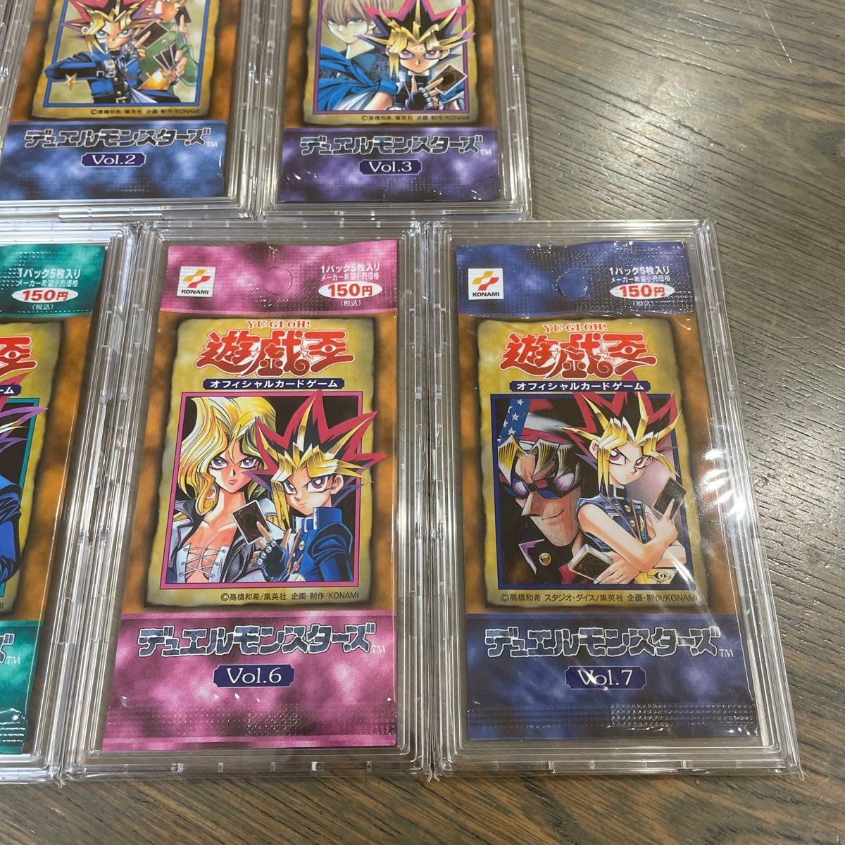遊戯王カード 初期Vol 1〜Vol 7 未開封パックセット 絶版パック｜Yahoo