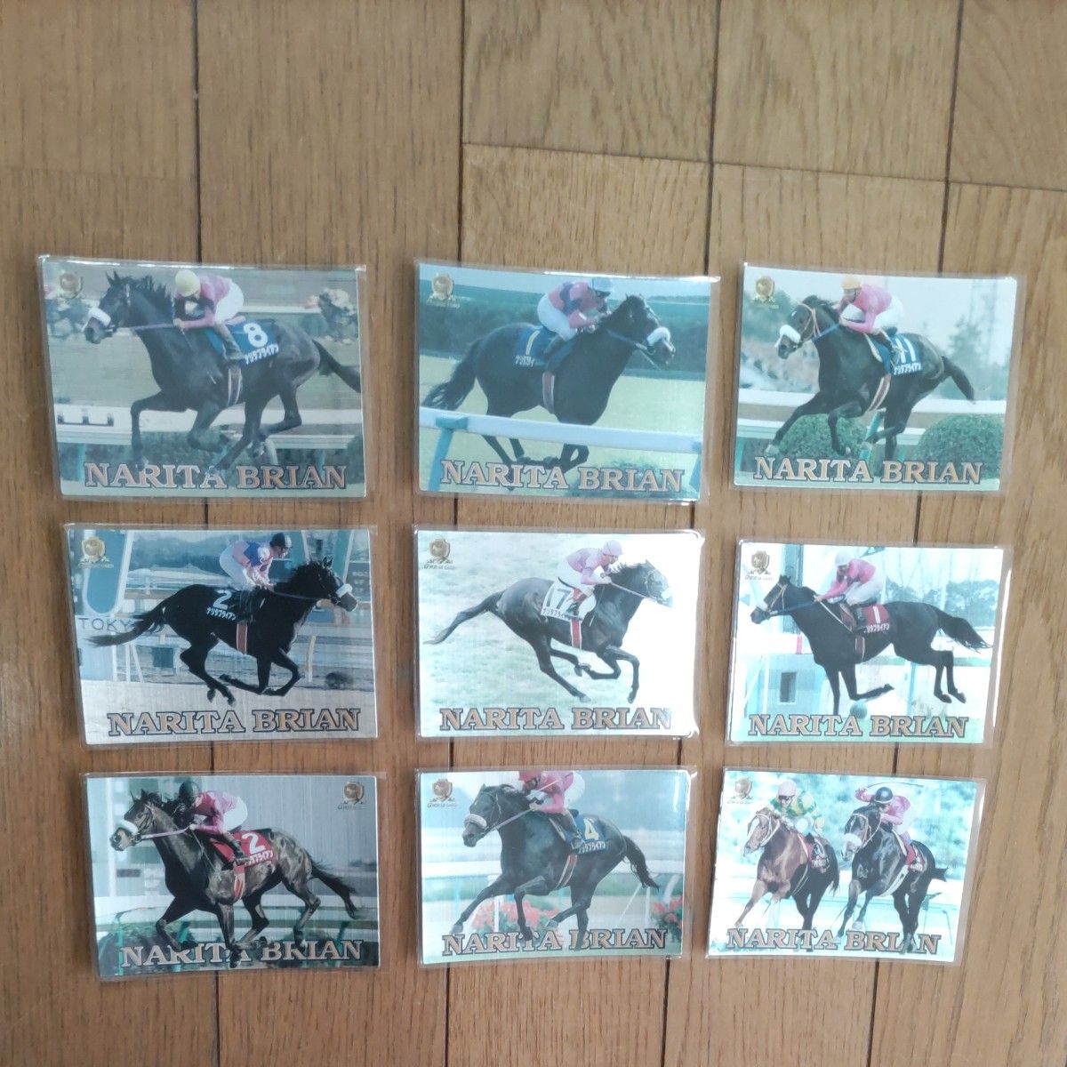 競馬トレーディングカード「Gホースカード '97春 '97秋 '98春」（日刊