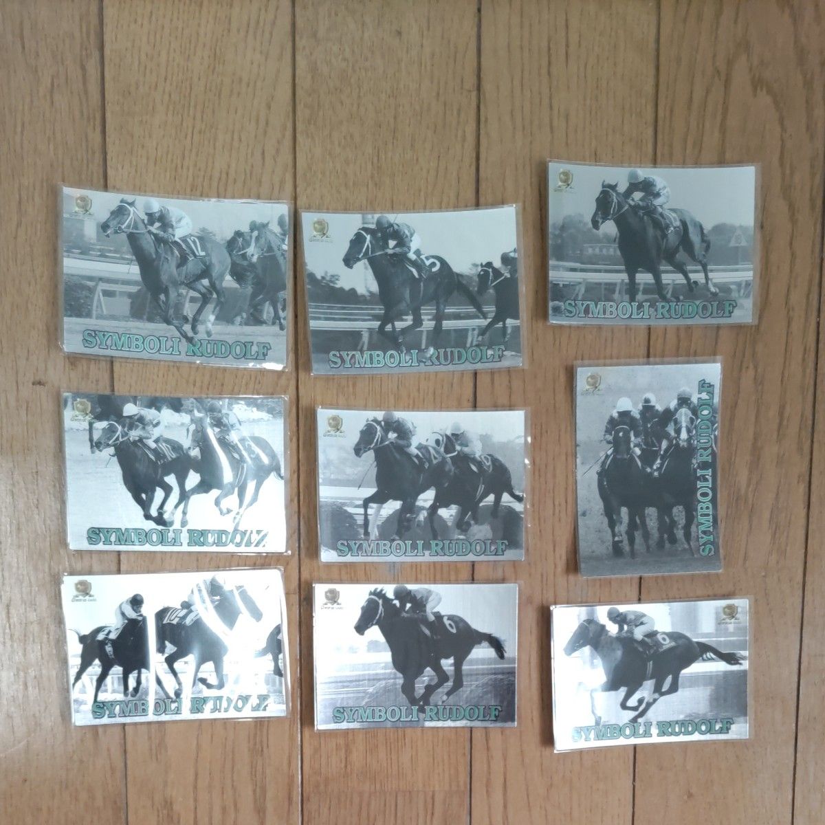 競馬トレーディングカード「Gホースカード '97春 '97秋 '98春」（日刊