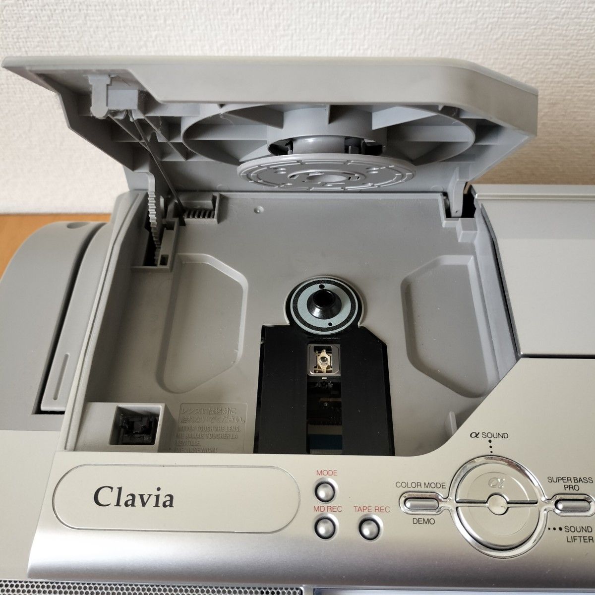 Victor Clavia CD MD カセット ポータブルシステム RC-L1MD ラジカセ