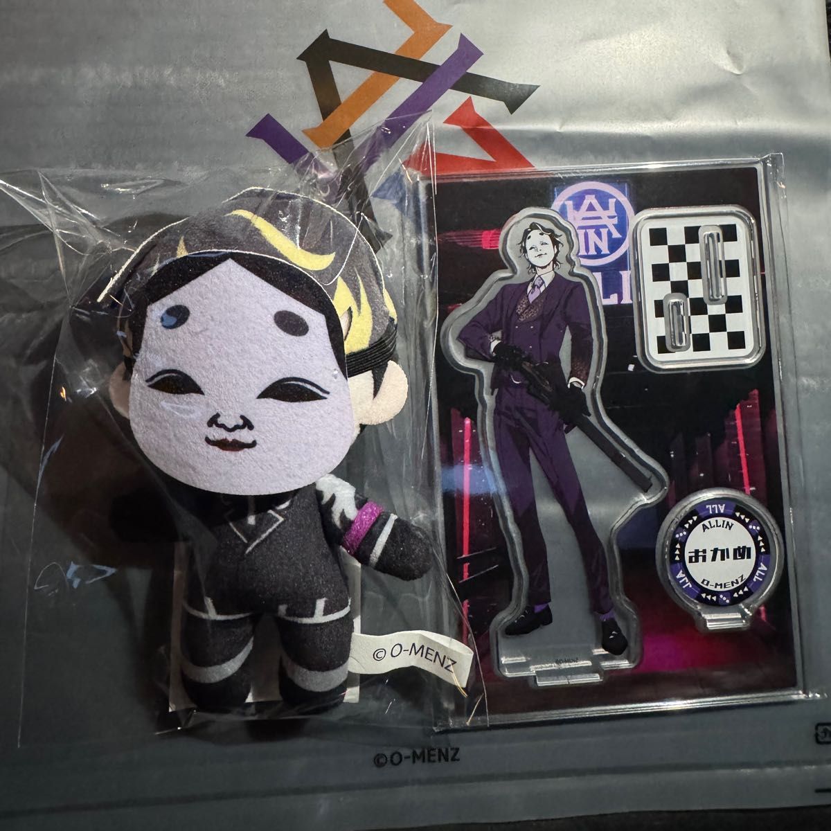 o menz オーメンズ all in アクリルスタンド ぬいぐるみ おかめ｜Yahoo