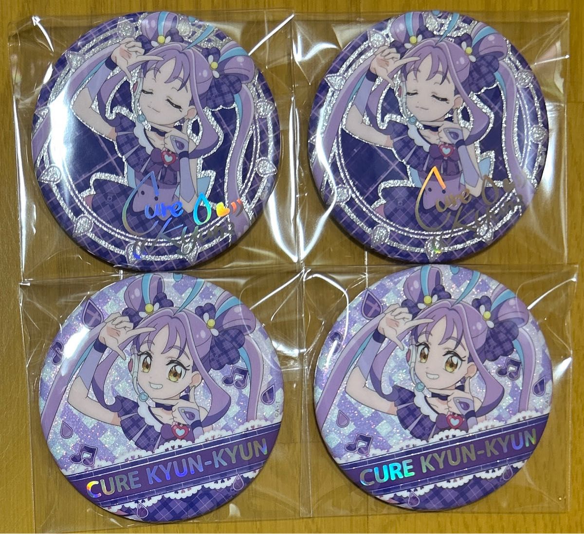 キミとアイドルプリキュア展 缶バッジ キミプリ キュアキュンキュン