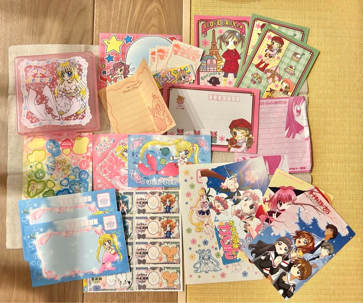 平成レトロ】少女まんが付録 りぼん なかよし ちゃお当時物まとめ売り