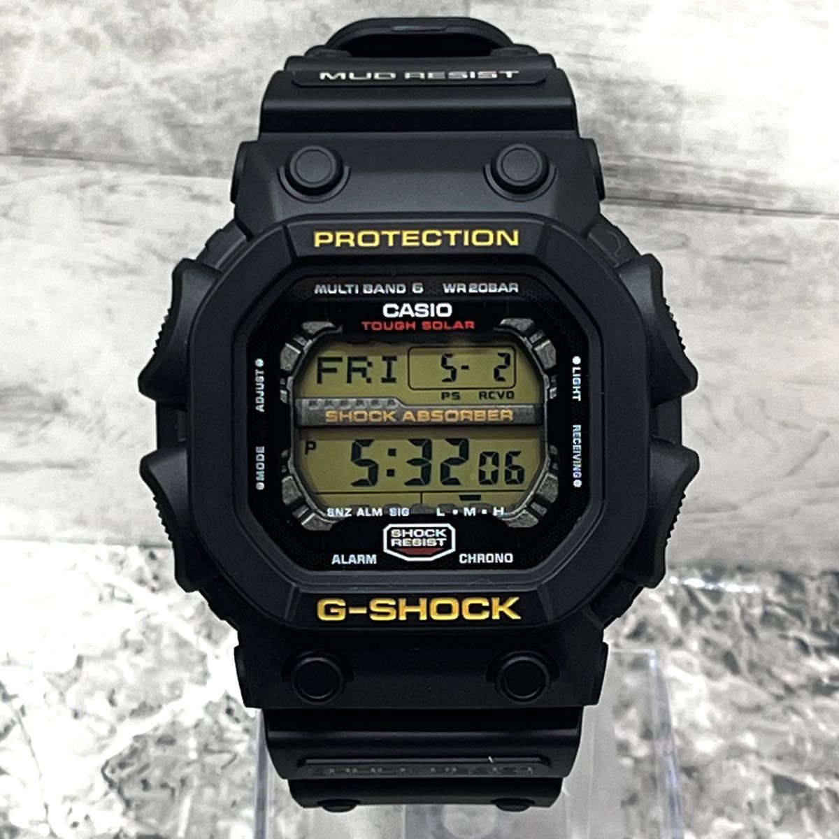 G-SHOCK GXW-56-1BJF 腕時計 タフソーラー マルチバンド6 スクエア