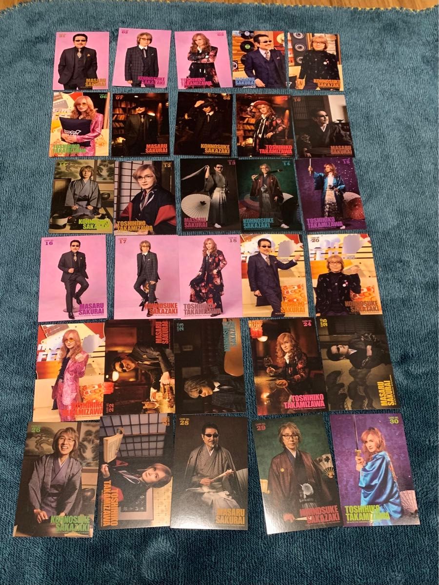 THE ALFEE 2025 春ツアー トレカ 30枚 コンプリートセット｜Yahoo