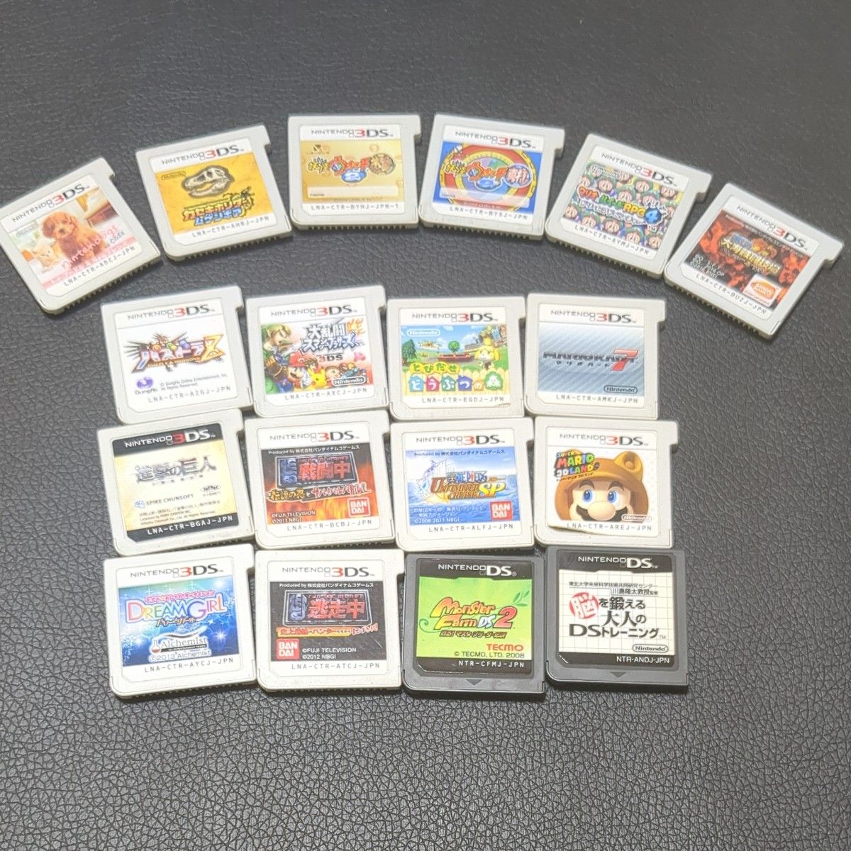 ニンテンドー3DS ソフト 18個 まとめ売り｜Yahoo!フリマ（旧PayPayフリマ）