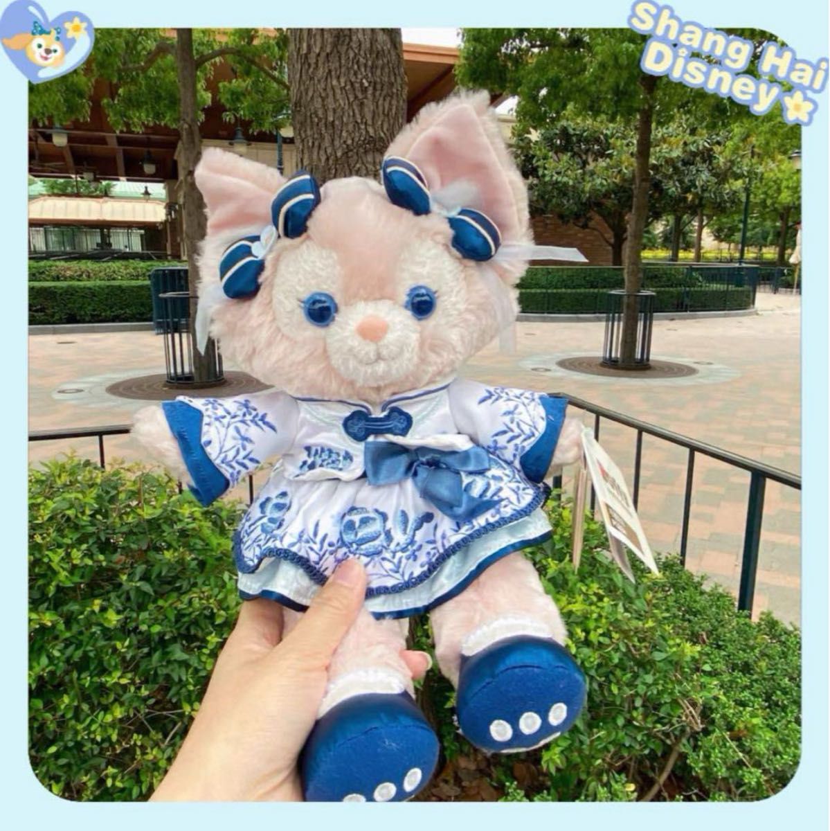 即発送1 正規品】リーナベル 2025青花 SSぬいぐるみ 上海ディズニー