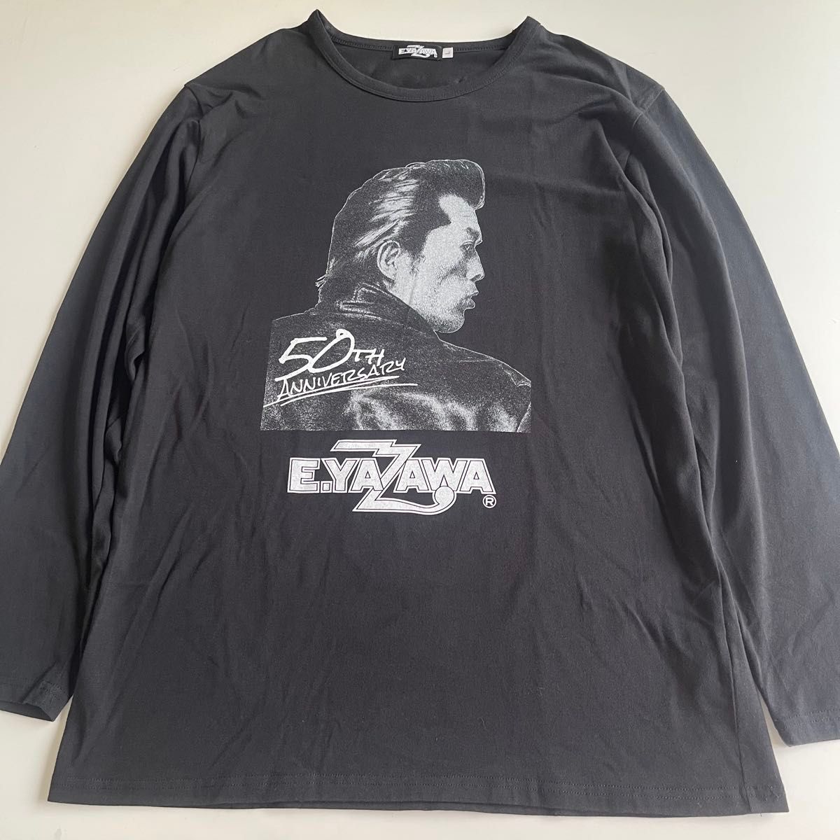 未開封】矢沢永吉 ロングTシャツ ロンT 永ちゃん Lサイズ 未開封】矢沢