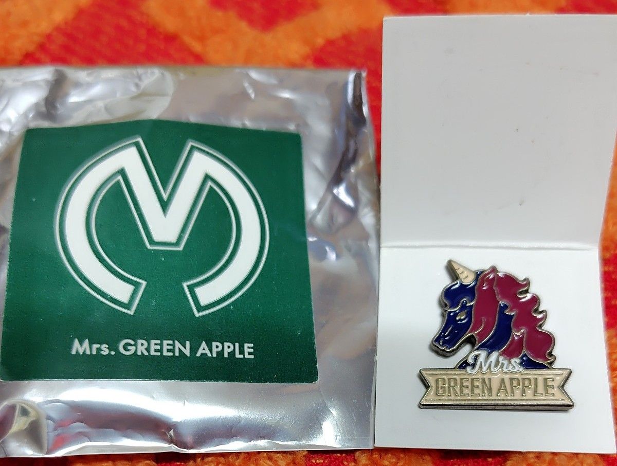 希少】Mrs.GREEN APPLE フェーズ1 ピンバッジ全種