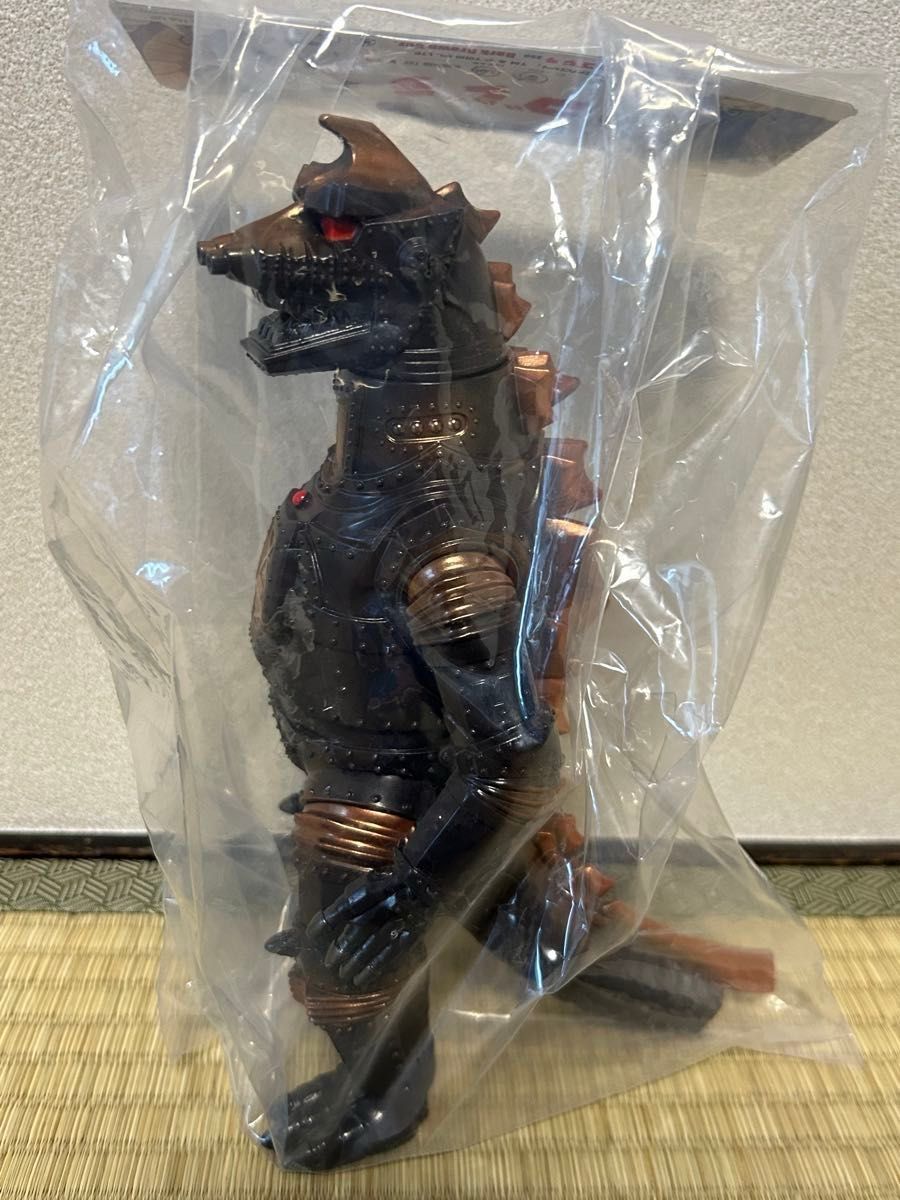 マルサン世紀の大怪獣 メカゴジラ350 ダークブラウン 赤目 東映 東宝