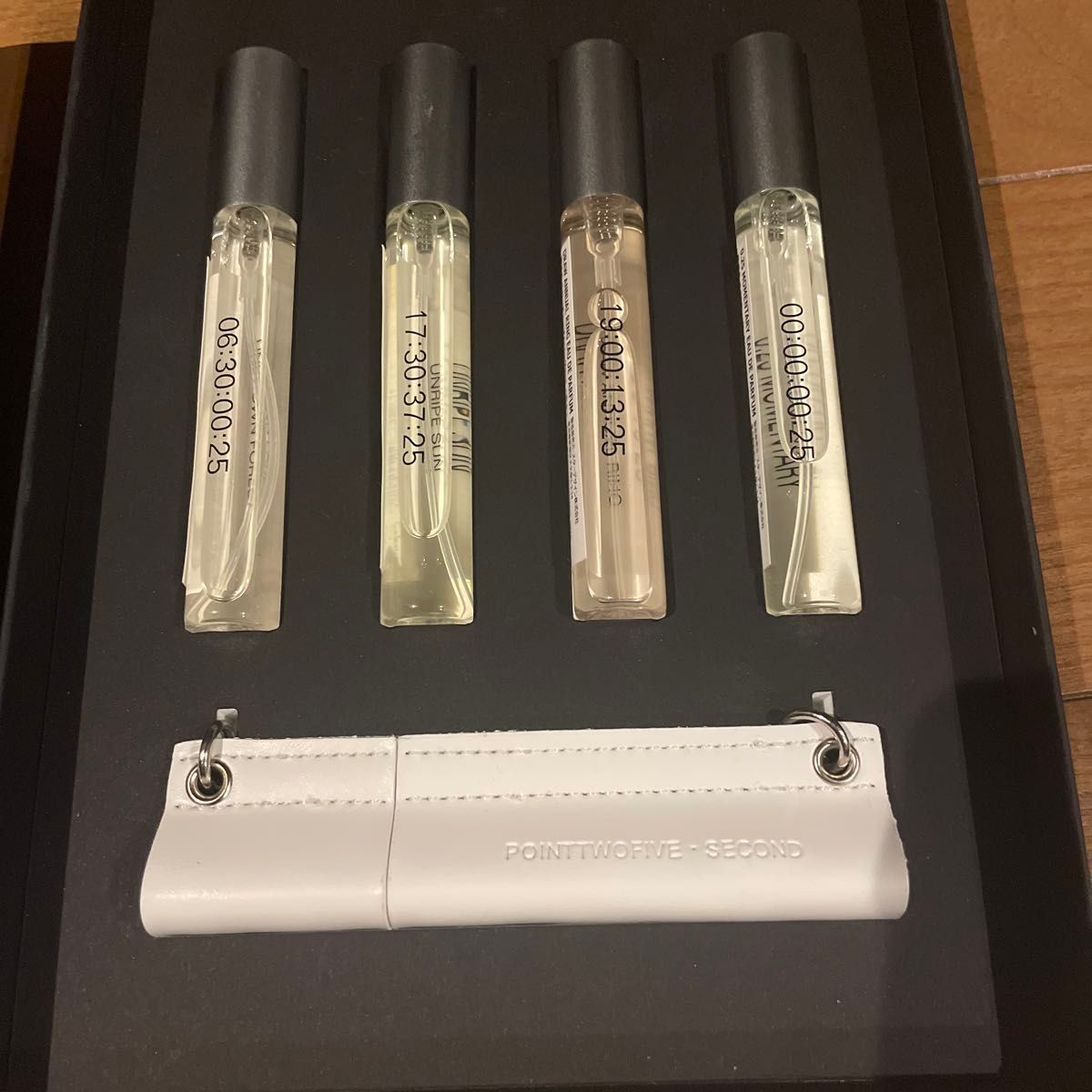 ポイントツーファイブセカンド0 25S香水ディスカバリーセット4種美品