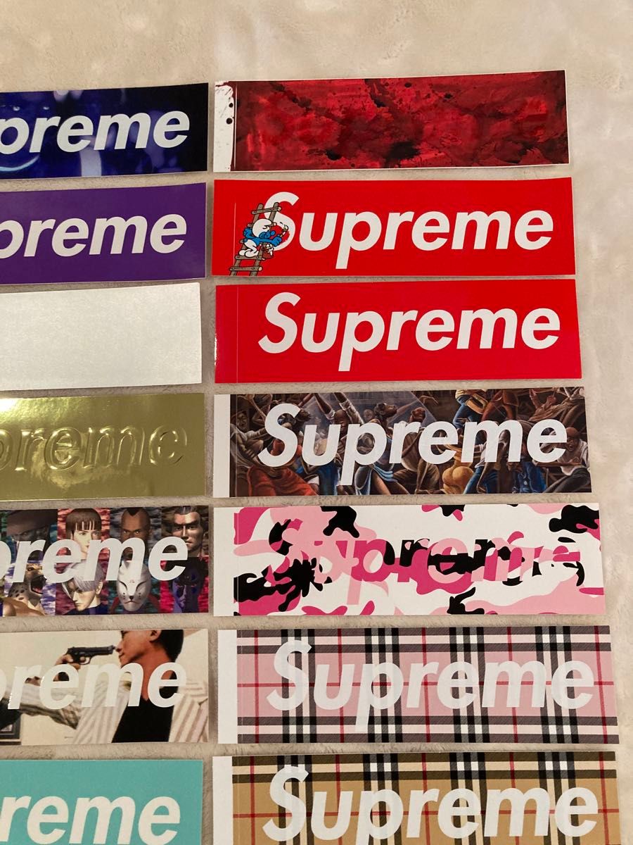 Supreme Box Logo ノベルティー ステッカー 14枚 シュプリーム Sticker