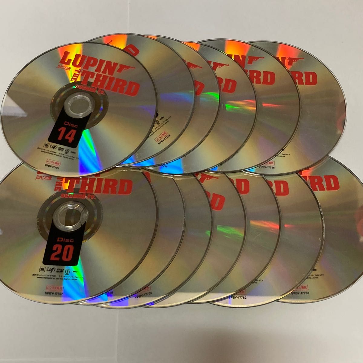 ルパン三世 セカンド 2nd second tv 全26巻セット DVD LUPIN THE THIRD