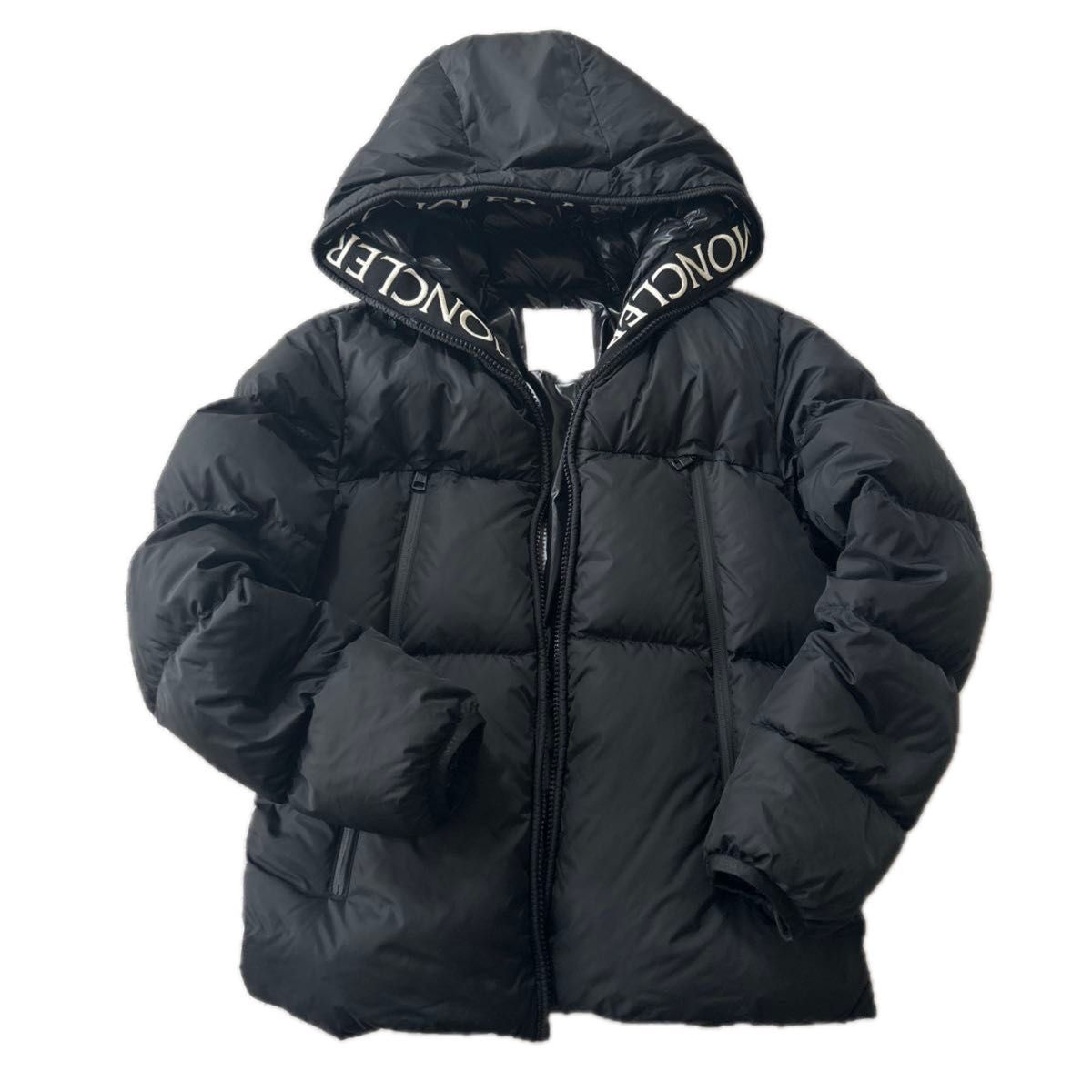 MONCLER モンクレール ダウンジャケット フードロゴ ブラック｜Yahoo