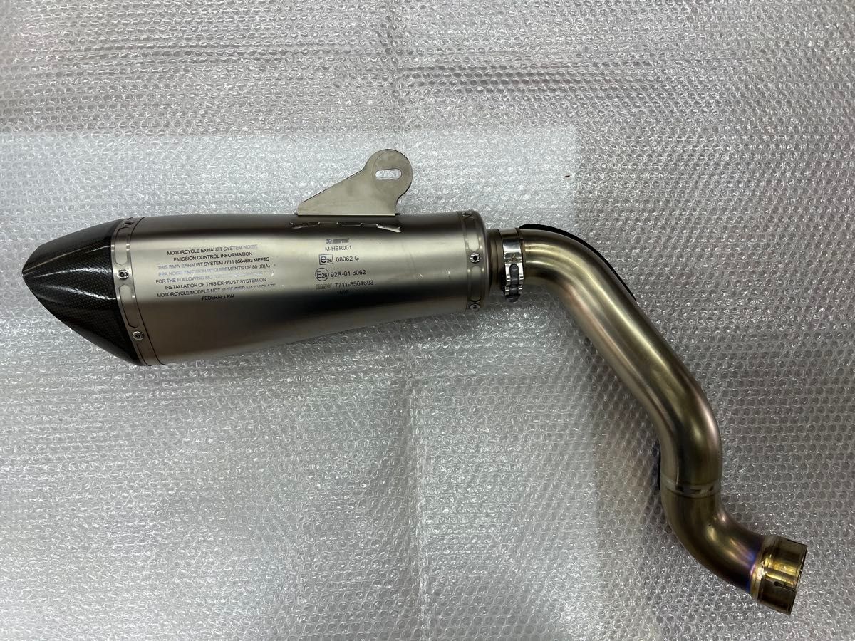 BMW RnineT Akrapovic HPスポーツマフラー Akrapovic リンクタイプ