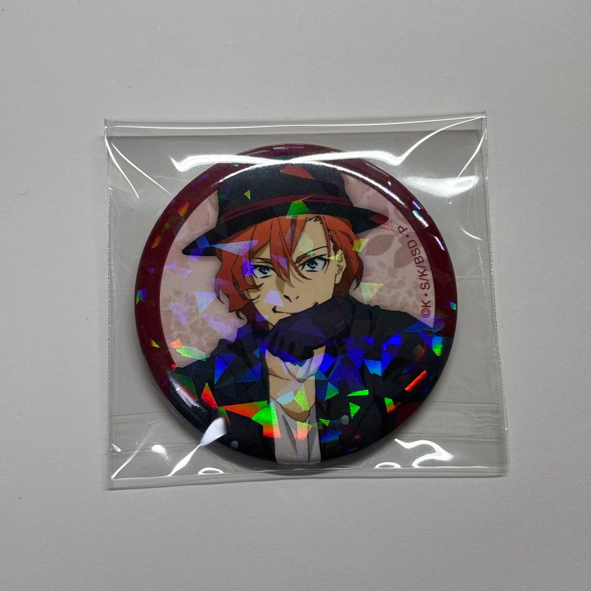 文豪ストレイドッグス 人をダメにする ホロ缶バッジ 中原中也 30点